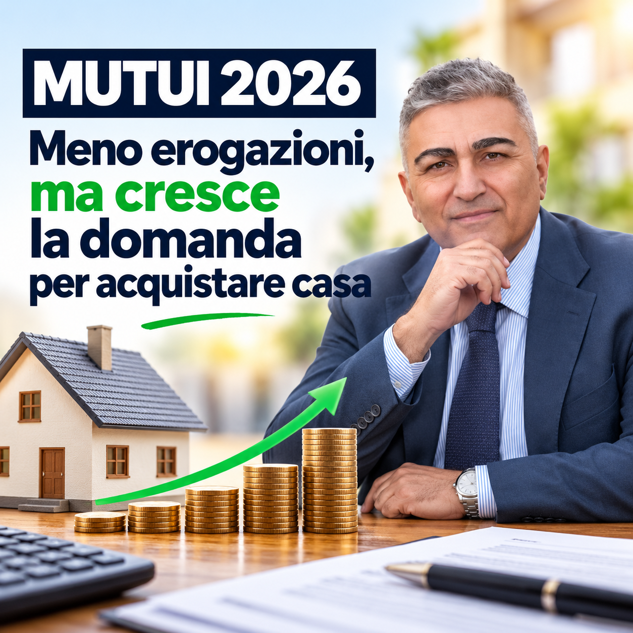 Mutui 2026: meno erogazioni