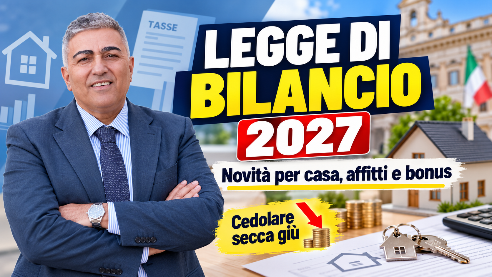 Affitti a canone concordato: cedolare al 5% e 1%